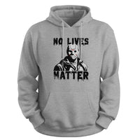 Load image into Gallery viewer, No Lives Matter Hoodie Sport grey color
