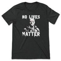 Load image into Gallery viewer, No Lives Matter Tee Black heather color
