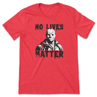 Load image into Gallery viewer, No Lives Matter Tee Heather red color
