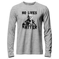 Load image into Gallery viewer, No Lives Matter Long Sleeve Shirt Athletic Heather color
