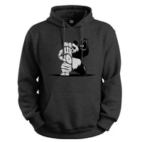 Load image into Gallery viewer, No Pain No Gain Hoodie dark heather color
