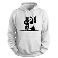 Load image into Gallery viewer, No Pain No Gain Hoodie white color

