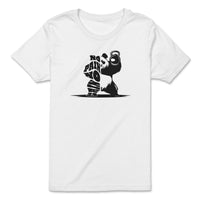 Load image into Gallery viewer, No Pain No Gain Youth Tee white color
