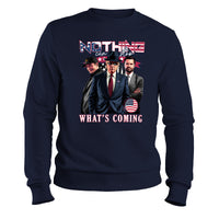 Load image into Gallery viewer, Nothing Can Stop Us Donald trump Sweatshirt navy color
