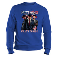 Load image into Gallery viewer, Nothing Can Stop Us Donald trump Sweatshirt royal color
