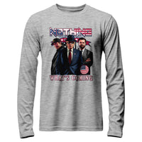 Load image into Gallery viewer, Nothing Can Stop Us Donald trump Long Sleeve Athletic Heather color
