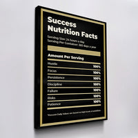 Load image into Gallery viewer, Nutrition Facts Canvas Wall Art
