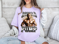 Load image into Gallery viewer, Donald Pump Bootleg T-Shirt orchid color
