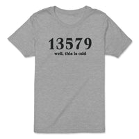 Load image into Gallery viewer, This Is Odd Youth Tee athletic heather color
