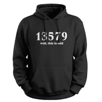 Load image into Gallery viewer, This Is Odd Hoodie black color
