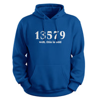 Load image into Gallery viewer, This Is Odd Hoodie royal color
