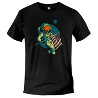 Load image into Gallery viewer, orbital patriot, space astronaut patriotic tshirt
