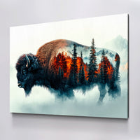 Load image into Gallery viewer, Ox Manipulation Animal Horizontal Canvas Wall Art
