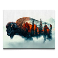 Load image into Gallery viewer, Ox Manipulation Animal Horizontal Canvas Wall Art
