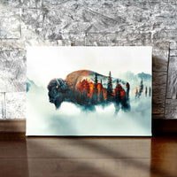 Load image into Gallery viewer, Ox Manipulation Animal Horizontal Canvas Wall Art

