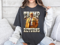 Load image into Gallery viewer, Daddy Trump Returns Bootleg T-Shirt pepper color
