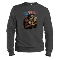Load image into Gallery viewer, Party Delicious Crewneck Sweatshirt  dark heather navy color
