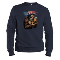 Load image into Gallery viewer, Party Delicious Crewneck Sweatshirt navy color
