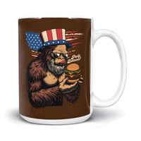 Load image into Gallery viewer, Party Delicious Mug 15oz brown color
