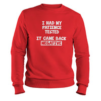 Load image into Gallery viewer, Patience Crewneck Sweatshirt red color
