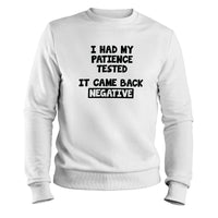 Load image into Gallery viewer, Patience Crewneck Sweatshirt white color

