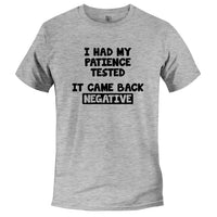 Load image into Gallery viewer, Patience Tee Athletic Heather color
