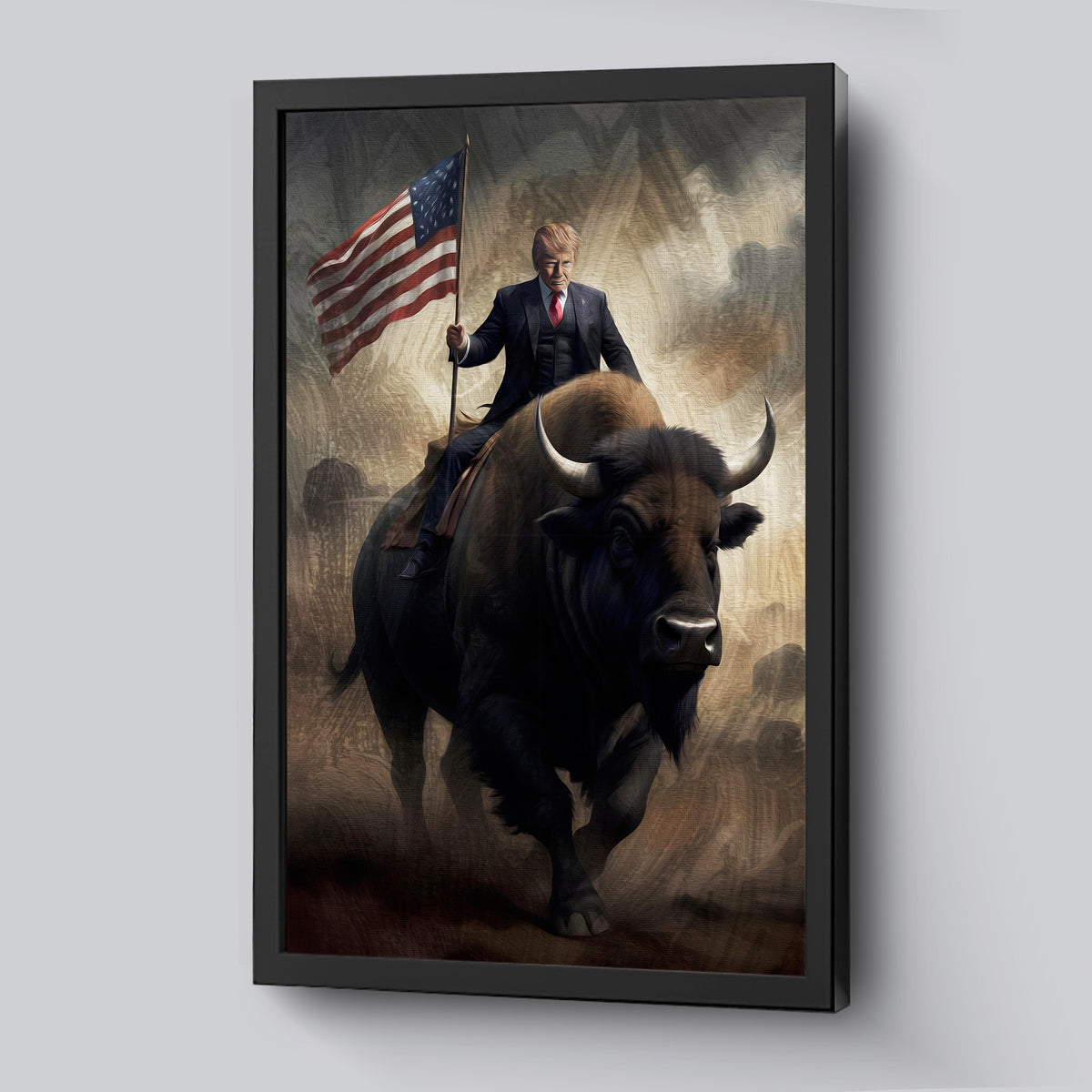 Patriotic Bison