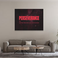 Load image into Gallery viewer, Perseverance Horizontal Canvas Wall Art
