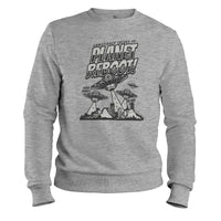 Load image into Gallery viewer, Planet Reboot Crewneck Sweatshirt sport grey color
