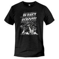 Load image into Gallery viewer, Planet Reboot Tee black heather color
