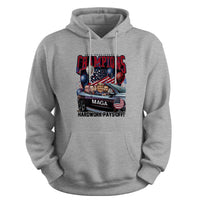 Load image into Gallery viewer, Trump Presidential Champs Hoodie sport grey color
