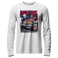 Load image into Gallery viewer, Trump Presidential Champion long Sleeve white color
