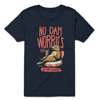 Load image into Gallery viewer, No Dam Worries Youth Tee

