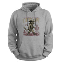Load image into Gallery viewer, Purrfect Outlaw Hoodie sport grey color
