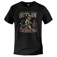 Load image into Gallery viewer, Purrfect Outlaw Tee black color
