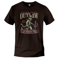 Load image into Gallery viewer, Purrfect Outlaw Tee brown color
