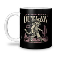 Load image into Gallery viewer, Purrfect Outlaw Mug 11oz black color
