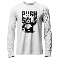 Load image into Gallery viewer, Panda Push Long Sleeve Shirt ash color
