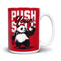 Load image into Gallery viewer, Panda Push Mug
