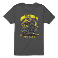 Load image into Gallery viewer, Quackmurai Youth Tee | Dark grey Heather
