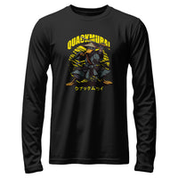 Load image into Gallery viewer, Quackmurai Long Sleeve Shirt black color
