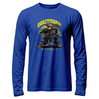 Load image into Gallery viewer, Quackmurai Long Sleeve Shirt true royal color
