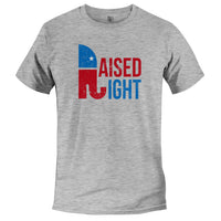 Load image into Gallery viewer, raised right republican elephant tshirt
