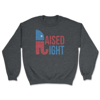 Load image into Gallery viewer, Raised Right Youth Crewneck | Dark Heather
