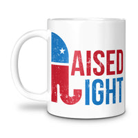Load image into Gallery viewer, RAISED RIGHT REPUBLICAN MUG, ELEPHANT GOP
