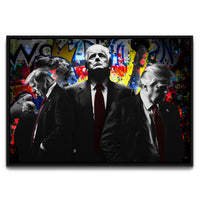 Load image into Gallery viewer, Red Tie Framed Canvas Horizontal Wall Art

