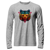 Load image into Gallery viewer, retro vibes, cool lion design with glasses, colorful
