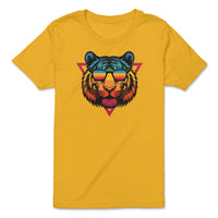 Load image into Gallery viewer, Retro Vibes Youth Tee | Gold
