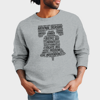 Load image into Gallery viewer, Words of Liberty Sweatshirt
