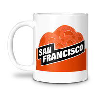Load image into Gallery viewer, SAN FRANCISCO TENT MUG, FUNNY MUG TENTS
